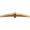 Ekena Millwork Bellingham Rough Sawn Timber Gable Bracket, Western Red Cedar, 84"W x 14"H x 6"D x 6"F, 4/12 Pitch GBW084X14X0606BEL00RWR - alternate 5
